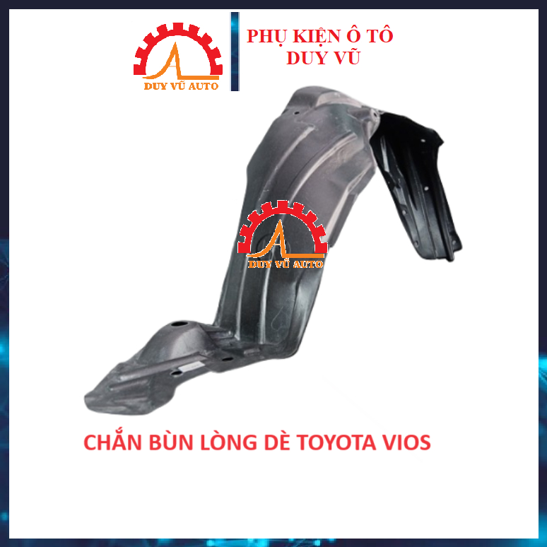 chắn bùn lòng dè toyota vios các đời