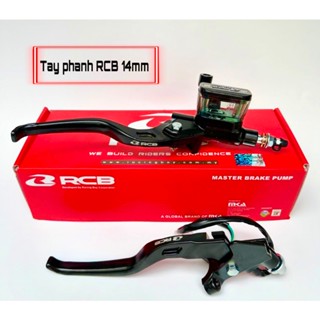 Cặp Tay Phanh ( Tay Thắng ) RCB Bình Dầu Vuông 14mm Gắn Được Cho Tất Cả Các Dòng Xe Côn- Xe Ga- Xe Số BH 12 Tháng