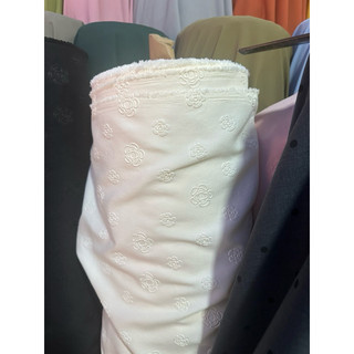 Vải xước thái hoa trà