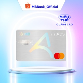 [E-voucher& Dịch vụ] Dịch vụ phát hành thẻ MB Hi Mastercard Ads