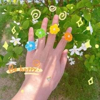 Nhẫn nhựa làm đồ handmade (set 3 cái)