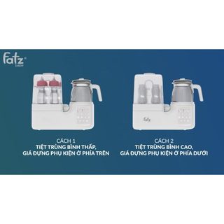 Máy tiệt trùng sấy khô, hâm sữa và đun nước đa năng FATZ BABY MULTIMAX 3 - Bảo hành 12 tháng