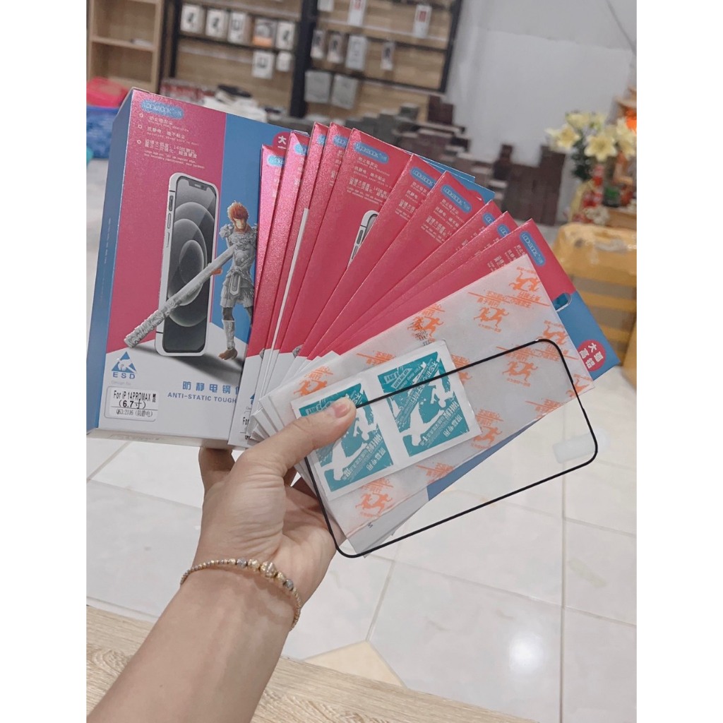 Kính cường lực BYZ chính hãng, kính trong vắt dán siêu mượt