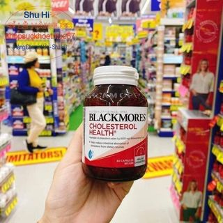 Viên uống hỗ trợ cân bằng và giảm mỡ máu của blackmores, blackmores cholesterol health 60 viên úc