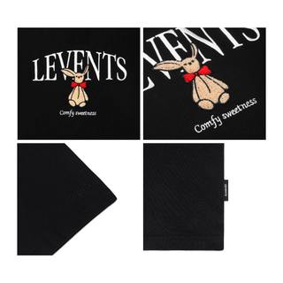 Áo Thun Levents Ribbon Rabit Tee 100% Cotton Unisex T-shirt Oversized