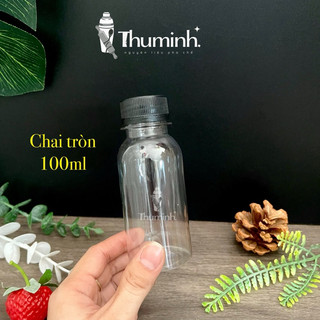 Combo 100 Chai 100ml Kèm Nắp Đen