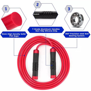 Dây nhảy nặng, chính hãng angtop, tác dụng thể dục, giản cân, thể thao, boxing, gym, 460g, 8sport