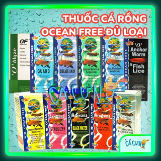Bộ Dung Dịch Ocean Free chăm sóc cá cảnh - Chai cá rồng số 0,1,2,3,4,5,6,7,8,9 (HÀNG CÔNG TY)