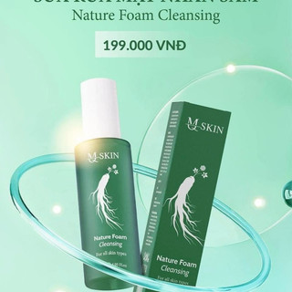 [CHÍNH HÃNG]Sữa rửa mặt Mqskin nhân sâm (mẫu mới) 120ml
