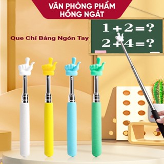  Que chỉ bảng cho giáo viên hình ngón tay giáo cụ dạy học tiếng anh đồ dùng học tập có thể thu gọn và kéo dài GC48 