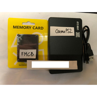 Ổ cứng game ps2 500gb/320gb, thẻ fmcb, thẻ mx4sio hỗ trợ chơi game qua ổ cứng ngoài