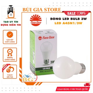 Bóng led bulb rạng đông a45n1/3w chính hãng