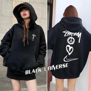 Áo Hoodie like Blackuniverse chât nỉ bông cao cấp 100% cotton