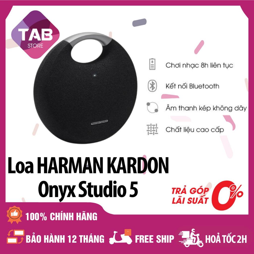 Loa Bluetooth Harman Kardon Onyx Studio 5 - Mới Chính Hãng( Bảo Hành 12T)