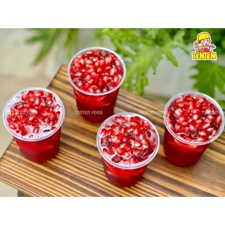 Siro Lựu Đỏ TenTen (1kg) - Đậm Vị, Màu Đẹp - Siro Trái Cây Pha Chế Cao Cấp