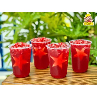 Siro Lựu Đỏ TenTen (1kg) - Đậm Vị, Màu Đẹp - Siro Trái Cây Pha Chế Cao Cấp