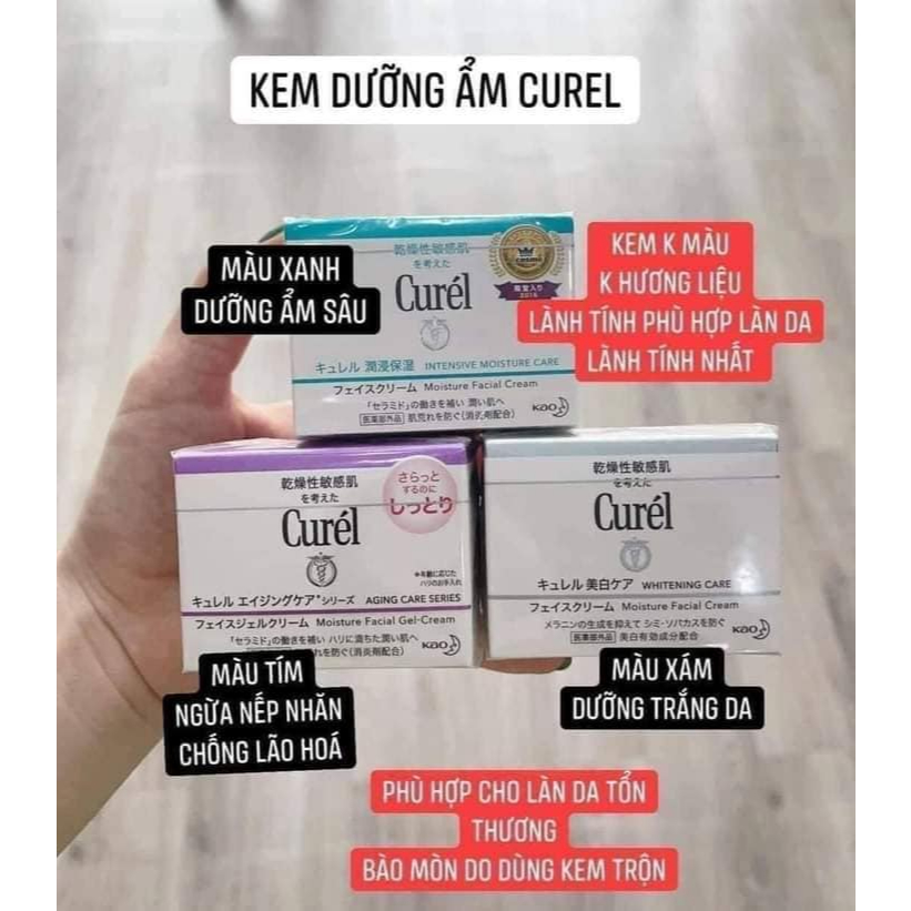 Kem dưỡng ẩm Curel Intensive Moisture Cream 40g