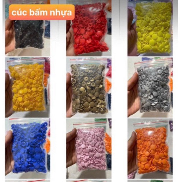 cúc bấm nhựa T5 ,cúc kam ,nút bấm nhựa