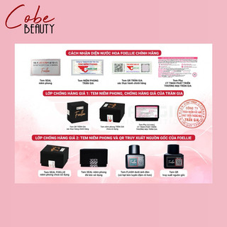 Combo 10ml [Noir + Bijou] Nước hoa vùng kín Foellie chính hãng cao cấp Hàn Quốc, lưu hương lâu 10ml