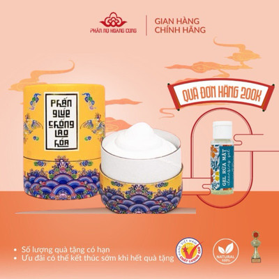 Phấn Nụ Chống Lão Hoá Phấn Nụ Hoàng Cung tông trắng/tông da 25g