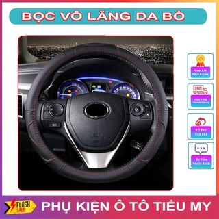 (DA THẬT) Bọc Vô Lăng Da Bò Cao Cấp 100%, Dành Cho Xe Ô Tô 4-5-7 Chỗ Và Xe Bán Tải Đường Kính 38cm