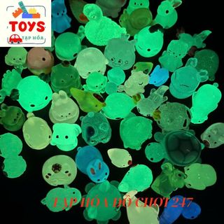   50 Túi Mù TẶNG 2  COMBO 20,50 TÚI MÙ Phát Sáng Blind Box Mix thú chai lọ... Bất Ngờ,DIY kẹo thú 