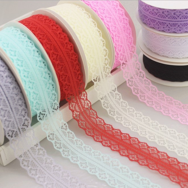 [Cuộn 5 mét] Ruy băng ren 3cm – RB19