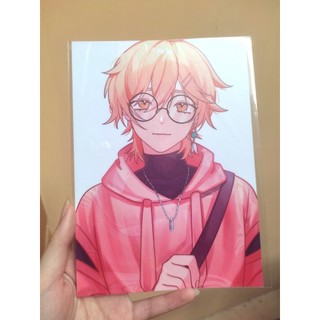 Artprint Genshin Impact anemo boys (artist Kủi)
