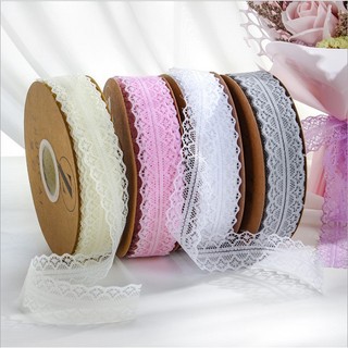 [Cuộn 5 mét] Ruy băng ren 3cm – RB19