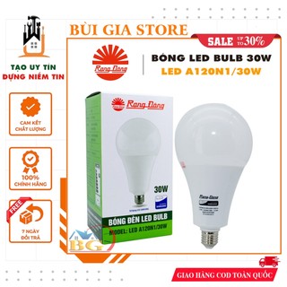 Bóng led siêu sáng tiết kiệm điện rạng đông - a120n1/30w