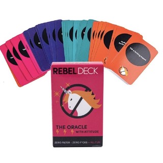 Bộ bài bói oracle rebel deck cao cấp
