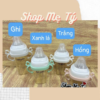 (Nội địa Trung) Tay Cầm Bình Sữa Hegen Nhựa cho bé, Phụ Kiện Bình Sữa Cổ Vuông 150/ 240 / 330ml
