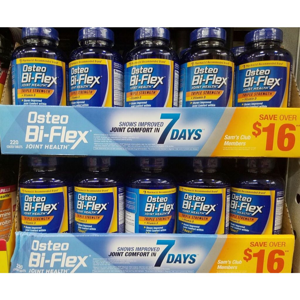 Osteo Bi-Flex Joint Health Triple Strength - Viên Uống Hỗ Trợ Xương Khớp, sụn khớp khỏe mạnh 200viên