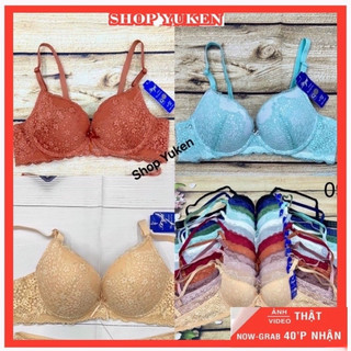  A093.Áo Lót Nữ . Áo Ngực Ren Boya MúT Dày đệm 3cm Nâng Ngực có gọng mặc êm và bền Shop Yuken 