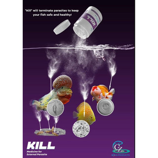 KILL CZ11 (50g) - Bột KS Xử lý các vấn đề cho cá cảnh (Thuỷ mi, làm sạch thức ăn) - HÀNG CÔNG TY