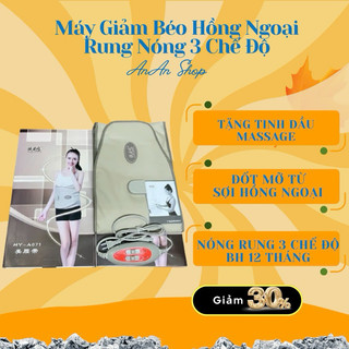 💥SALE SOCK 💥 [MUA 1 TẶNG 1 ] Đai quấn nóng HY A071 hồng ngoại, vừa nóng vừa rung