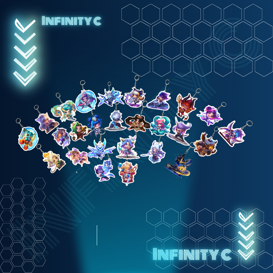 Móc khóa Linh Thú Tí Nị - Đấu trường chân lý(Tft) - TFT -Liên Minh Huyền Thoại