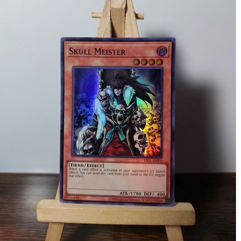 [ Đậu Phộng ] Thẻ Bài Yugioh AE ES01-AE005 Skull Meister