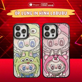Ốp Lưng iPhone Labubu IMD Cứng Nhám, Siêu Chống Sốc, Bảo Vệ Camera - iP XS/XR/11/12/13/14/15/Pro/Max
