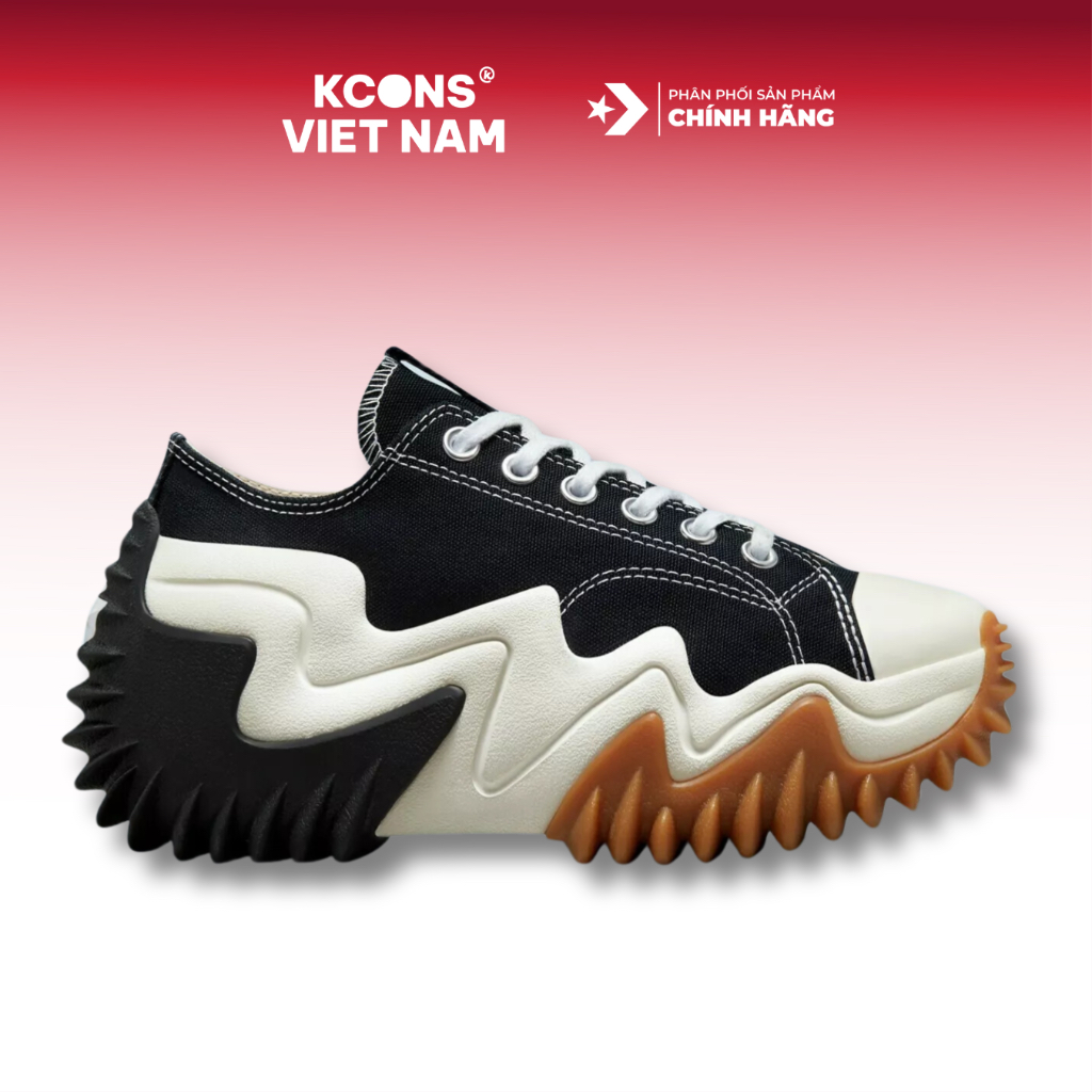 Giày Converse Run Star MOTION Black Cổ Thấp 172895C