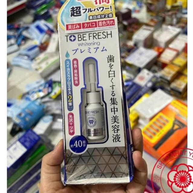 serum tẩy trắng răng Của Tobe white nội địa Nhật bản