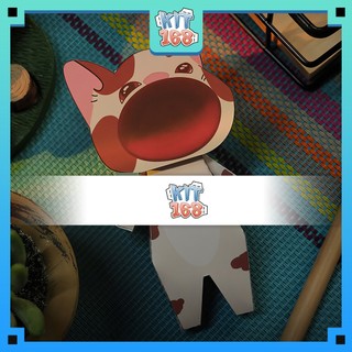 Mô hình giấy động vật Chibi Popcat Mèo