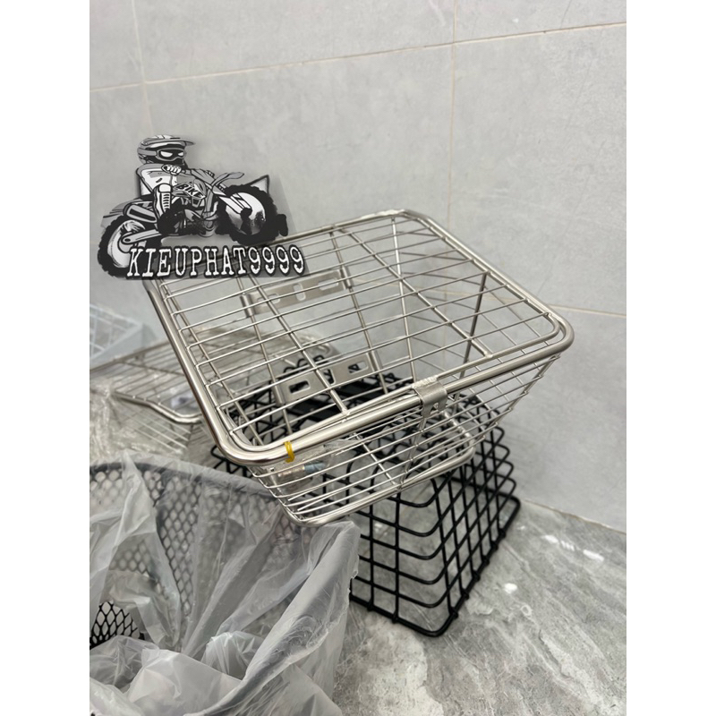 Rổ INOX Có NẮP gắn Wave Dream