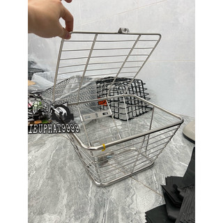Rổ INOX Có NẮP gắn Wave Dream