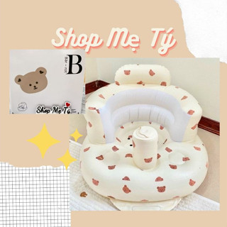 Ghế hơi / ghế phao Bar rot gấu tập ngồi cho bé từ 6 tháng phong cách Hàn Quốc - Barrot