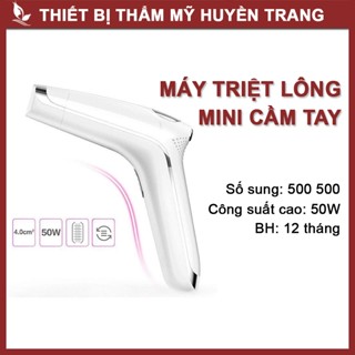 Máy Triệt Lông Vĩnh Viễn Mini Chính Hãng 500.000 Xung Tẩy Lông Mặt, Nách, Bikini, Vùng kín NANOCEE