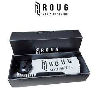 SET Lược tạo kiểu tóc Roug Men's Grooming cao cấp | 5 loại sấy, chải và gội đầu, khăn microfiber