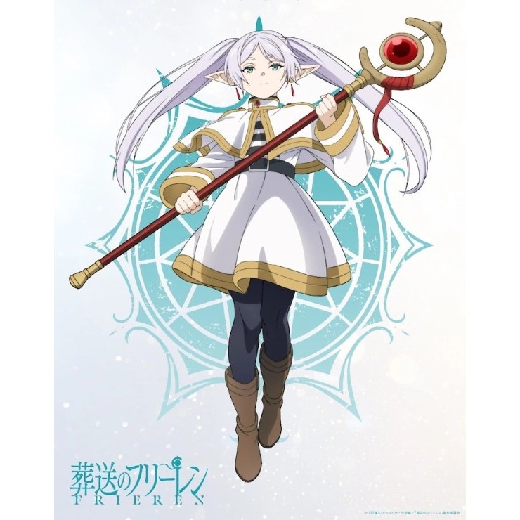 cosplay hóa trang gậy phép Frieren  - Sousou no Frieren (Frieren Beyond Journey's End) tự làm tự sơn