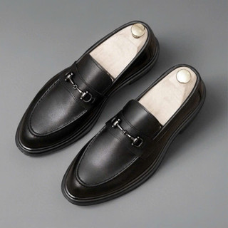  Giày tây nam Loafer da bò nappa cao cấp bảo hành 1 năm kiểu dáng trẻ trung lịch sự sang trọng Himshopp G04 