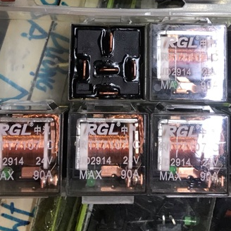 Rơ le 24v 90A 5 chân